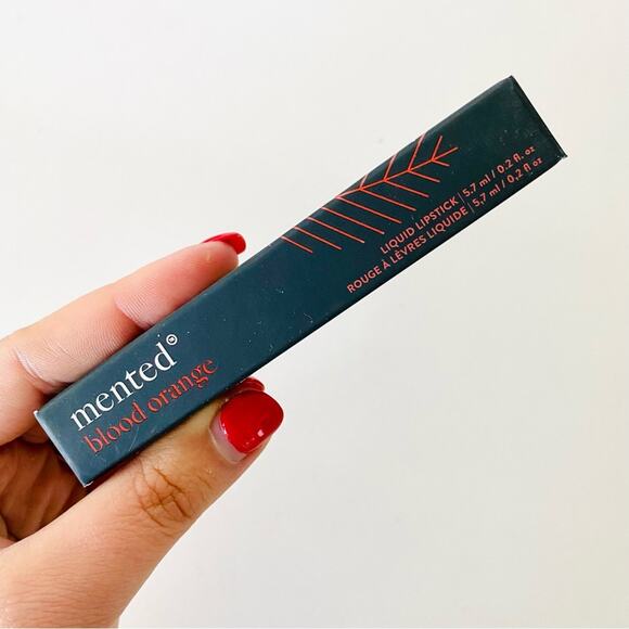 3/$20 NEW MENTED SEPHORA Blood Orange Fiery Red Matte Finish Liquid Lipstick - Picture 3 of 11